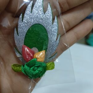 Peacock Feather Pasupu Kumkum - 20pcs