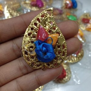 Leaf Mango Pasupu Kumkum - 25pcs