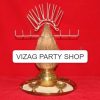 Devi Kalasam Garland Stand - Imitation Silver Coconut Pins