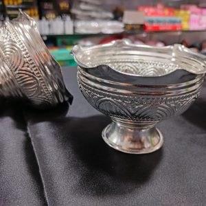 Phulpati with Stand 4"inch - German Silver
