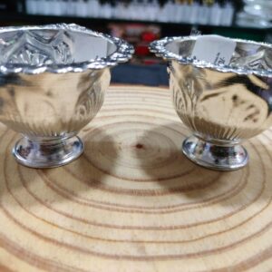 Cup Floral Stand 2.5"inch - Imitation Silver