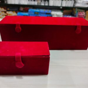 JO Earring Organiser Box Red Velvet - Mini