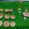 Dining Utensils 25pcs Set - Full Brass