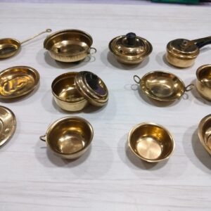 Dining Utensils 12pcs Set - Full Brass