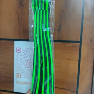 Neon Plastic Tie Assorted - 12pcs
