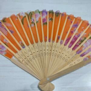 Chinese Dance Bamboo Fans - 7pcs