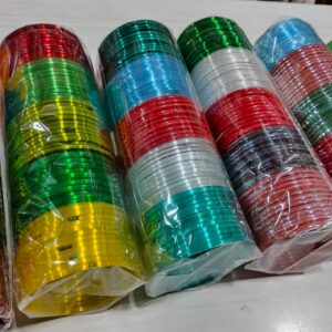 2.6 Glass Bangles Plain Assorted – (SET OF 5 dozen)