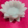 Marble Lotus Marble White lakshmi 4inch