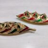 Barini Leaf Boat Tray - (Set of 8pcs)