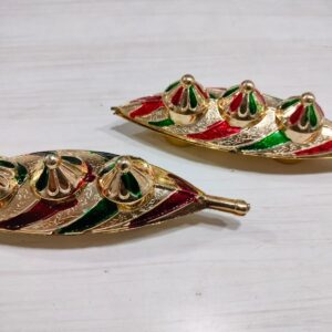 Barini Leaf Boat Tray - (Set of 8pcs)