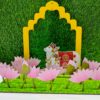 KGF Pichwai Arch Background - DIY   -- MDF KGF WOOD PROPS
