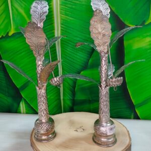 Banana Tree Antique 14"inch - German Silver