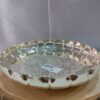Plate Flower Design 8"inch - German Silver