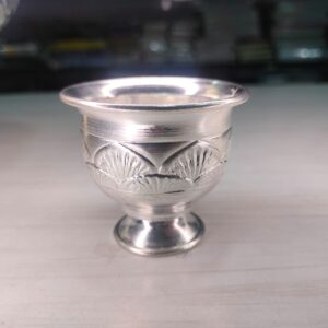 Cup Naxi with Stand 3"inch - German Silver