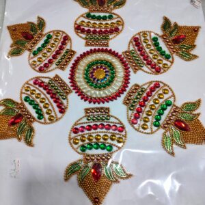 Rangoli Jumbo Sticker Assorted - 12"inch