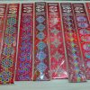 Muggu Floor Stickers Shiny Border Assorted 2.5"x30" (Set of 10pcs)
