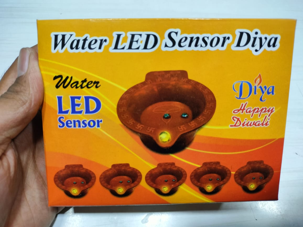 Water Sensor Diyas – 6pcs Pack WATER DIYA LED – Vizag Party Shop