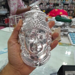 Imitation German Silver Devi Face