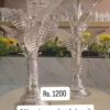 IMITATION GERMAN SILVER BANANA TREES 1pcs ( SIZE :10" TO 12" )