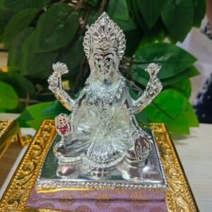 Varalakshmi Statue Imitation German Silver - 4"inch