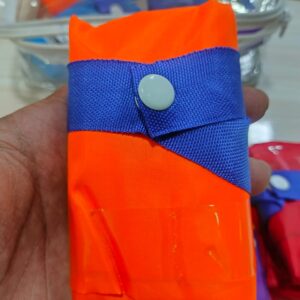Foldable Bags with Zip and Clip – Assorted