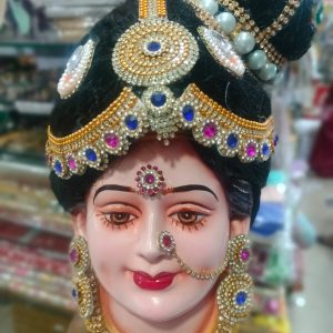 Devi Face with Sotta Bugga Koppu Jada