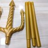 Trishul Gold Plastic PVC - Drama Play Props
