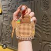 (KEYCHAIN WITH MAZE PUZZLE GAME) MAGENTIC DRAWING BOARD CAPYBARA STEEL BALL DRAWING KEYCHAIN  DOODLE BOARD FOR STRESS RELIEF