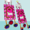 Hangings Pichwai Cow - (Set of 2pcs) LATKAN