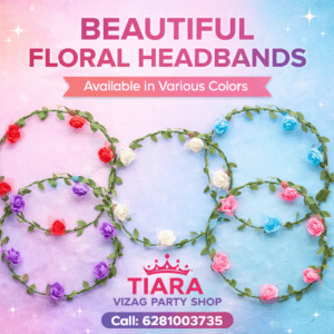 TIARA FOR ALL AGE GROUPS — KIDS STATIONERY STATIONARY RETURN GIFTS