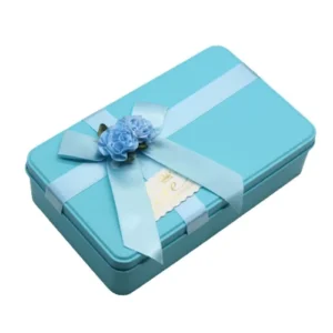 Metal Rectangle Large Gift Box - Luxury Gifting Tins