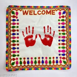 Bride Wedding Foot/Hand Print Mats - 1pc