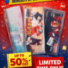 CLEARANCE MINISO PRODUCTS POUCH STATIONERY (ASSORTED)