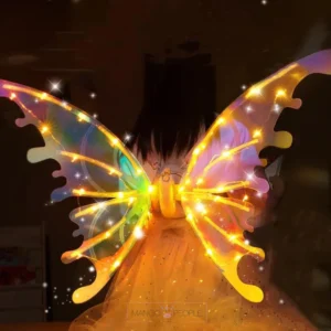 LED MAGIC FAIRY WINGS BUTTERFLY - (For Pets, Kids and Cake)