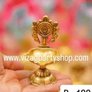 Brass Deepam Shanku Chakra - (All Models) - CHAKRA