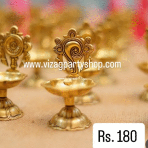 Brass Deepam Shanku Chakra - (All Models) - SHANKU