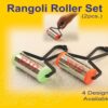 1 PC OF Rangoli Muggu Rollers- MANY NEW DESIGNS