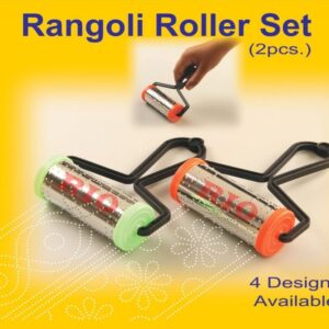 Rangoli Muggu Rollers 2pcs - ASSORTED