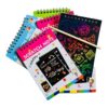BOOK SCRATCH MINI - KIDS STATIONARY STATIONERY RETURN GIFTS