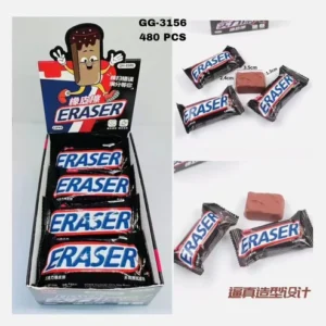 ERASER SNICKERS snikers  -- KIDS STATIONERY STATIONARY return gifts