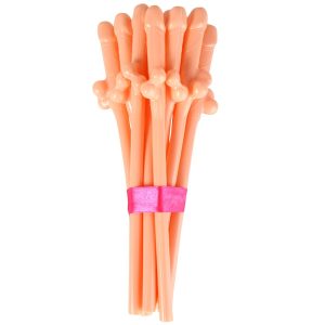 Male Silly Straws - Bachelorette Toys